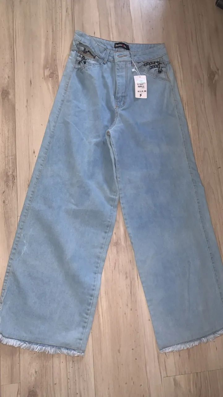 Calça jeans wid leg  - Foto 2