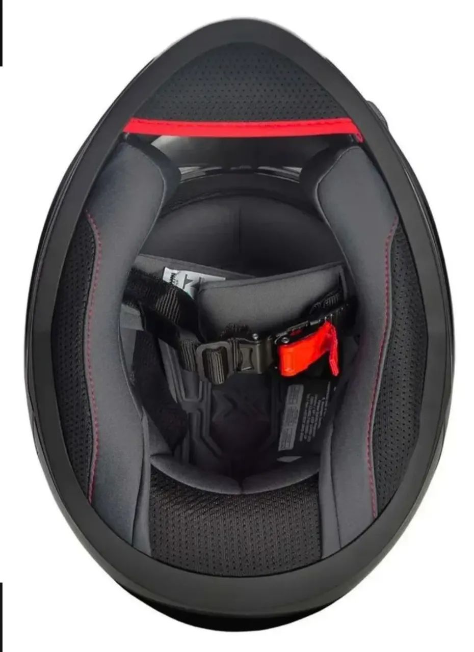 Capacete Asx city Solid preto - Foto 4