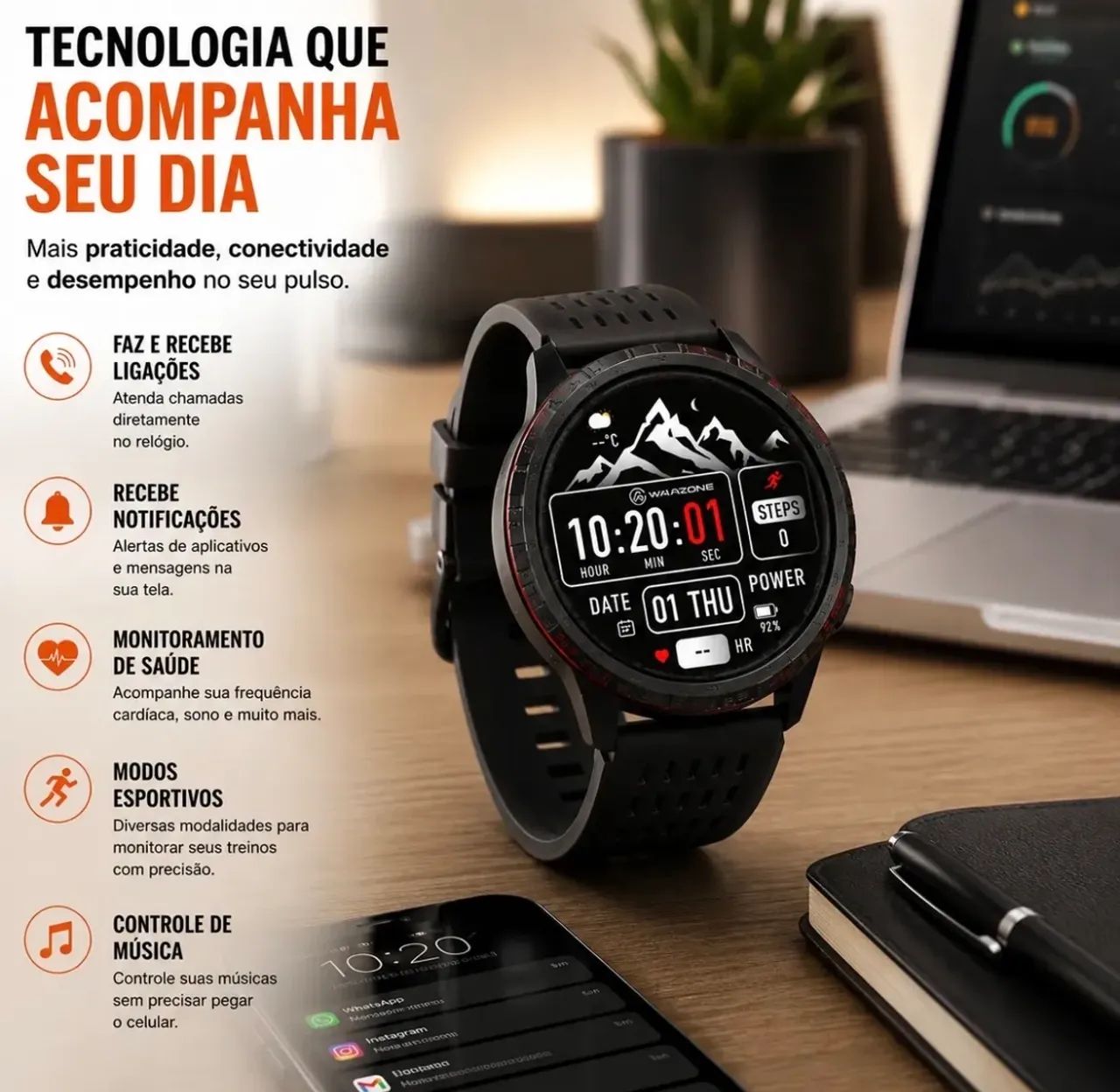 SMARTWATCH WEARZONE KRON  - Foto 5