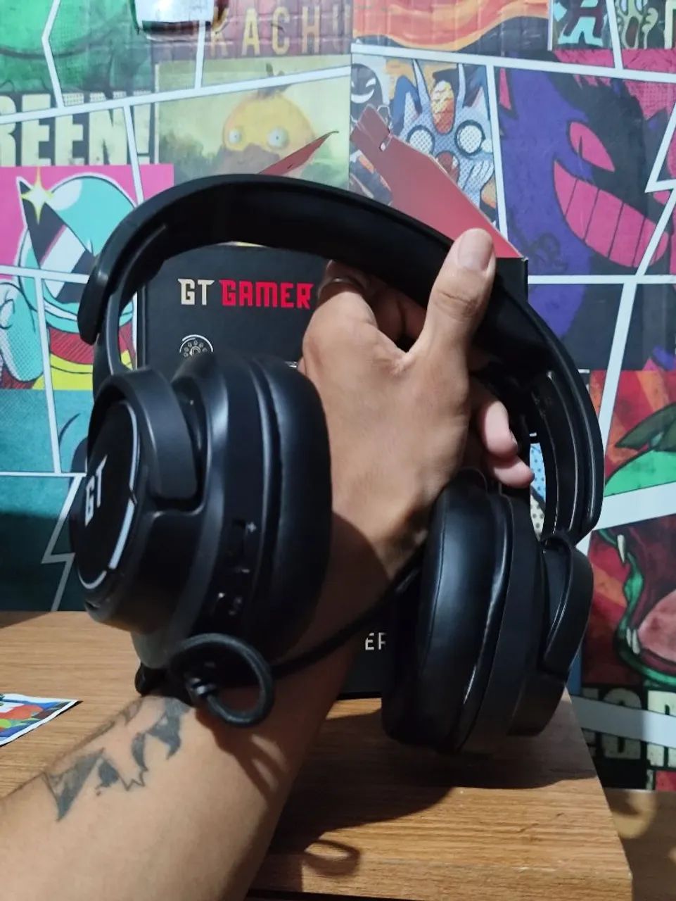 FONE GAMER USB GT NEBULA/ C/CAIXA - Foto 4