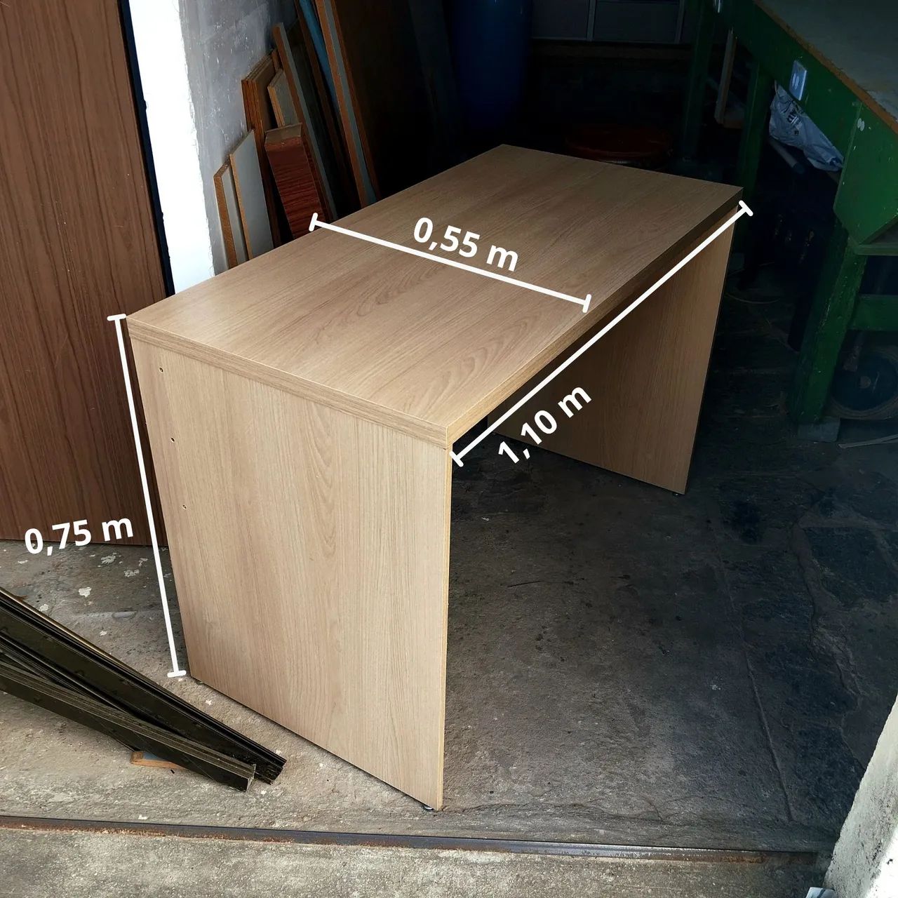 PROMOÇÃO IMPERDÍVEL- MESA EM MDF CLARA - Foto 2