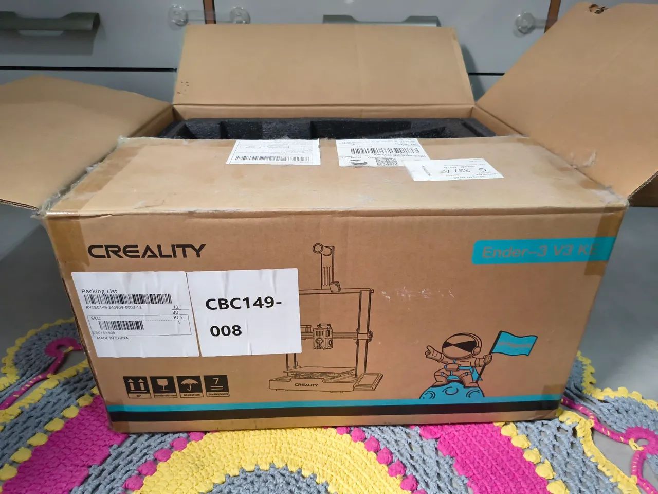 Impressora 3D Creality Ender 3 V3 KE - Foto 5