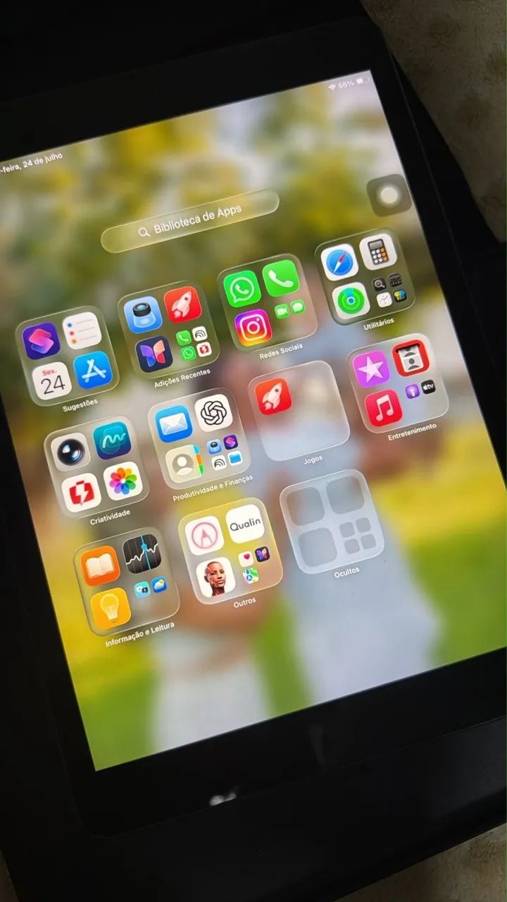 Vendo IPad 9 sem Marca de uso - Foto 3