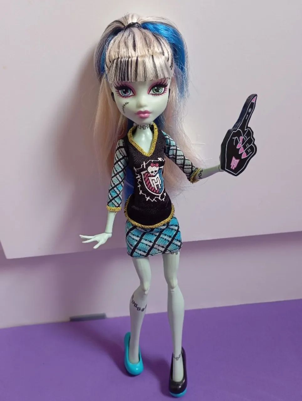 Boneca Frankie Stein Lider de Torcida Monster High  - Foto 3