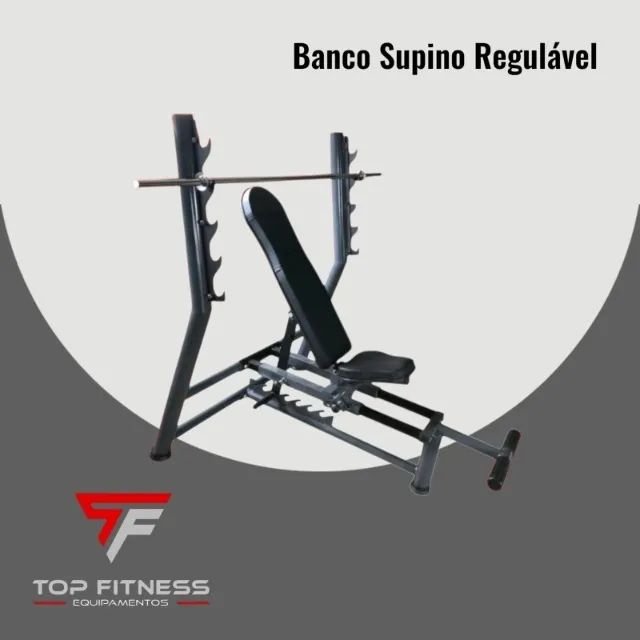 Banco Supino Regulável 