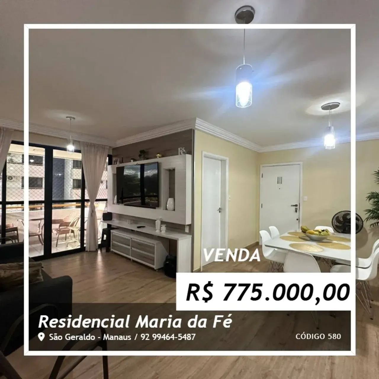 Residencial Maria da Fé Apto 128m² / 9 2  9 9 4 6 4 - 5 4 8 7