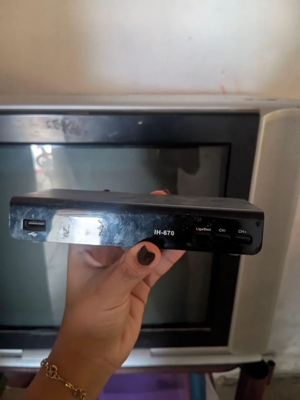 Televisão de Tubo Panasonic com Receptor  - Foto 3