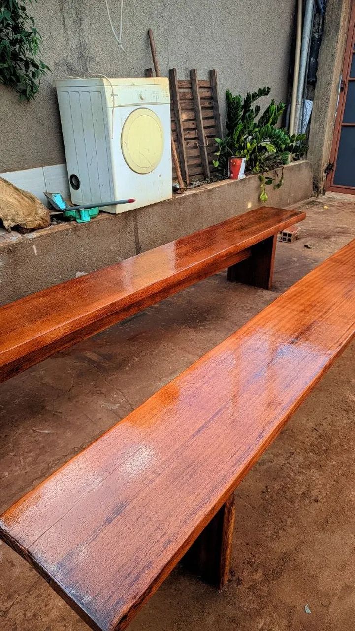 Mesa rustica 3 metros  - Foto 3