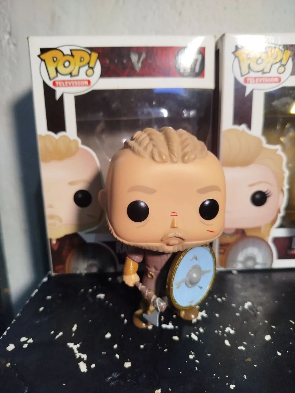 Kit 2 Funko Pop Vikings - Ragnar e Lagertha  - Foto 3