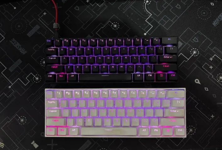 TECLADO MECÂNICO ANNE PRO 2 - BRANCO - Foto 4
