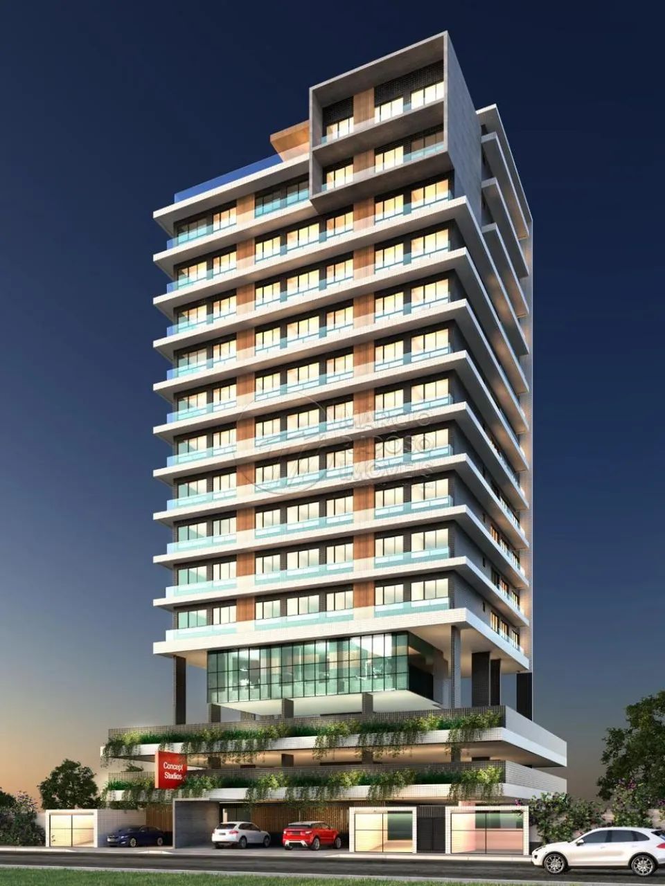 Apartamento Studio à venda no Volpe na Ponta Verde