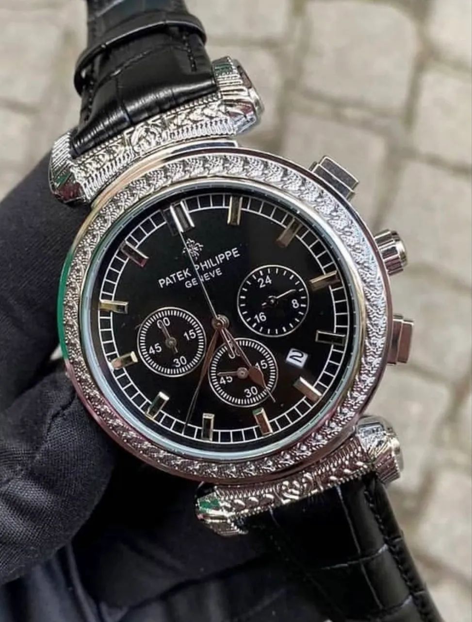 Relógio PATEK duas faces - importado 