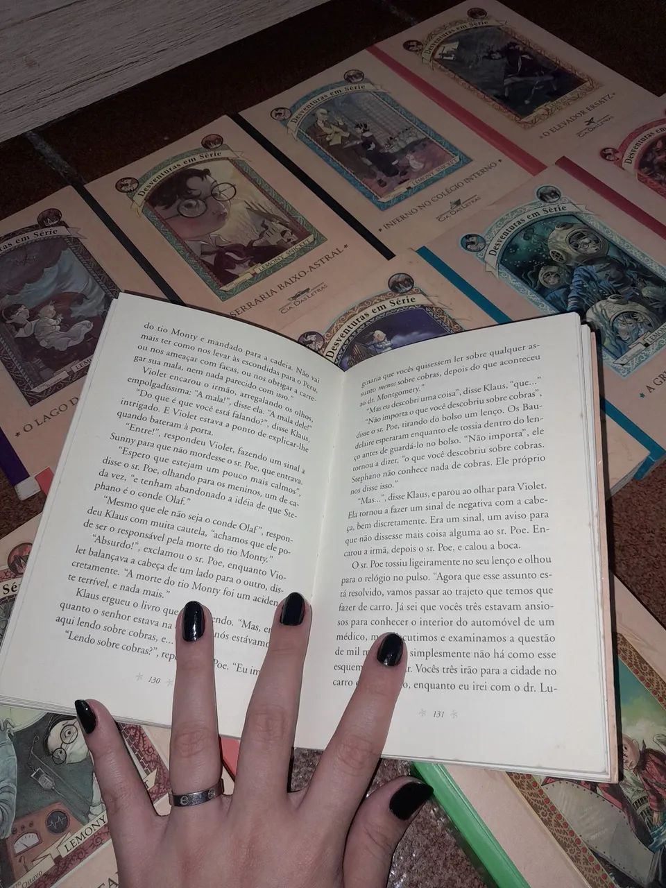 Saga de livros completa de desventuras em série  - Foto 4