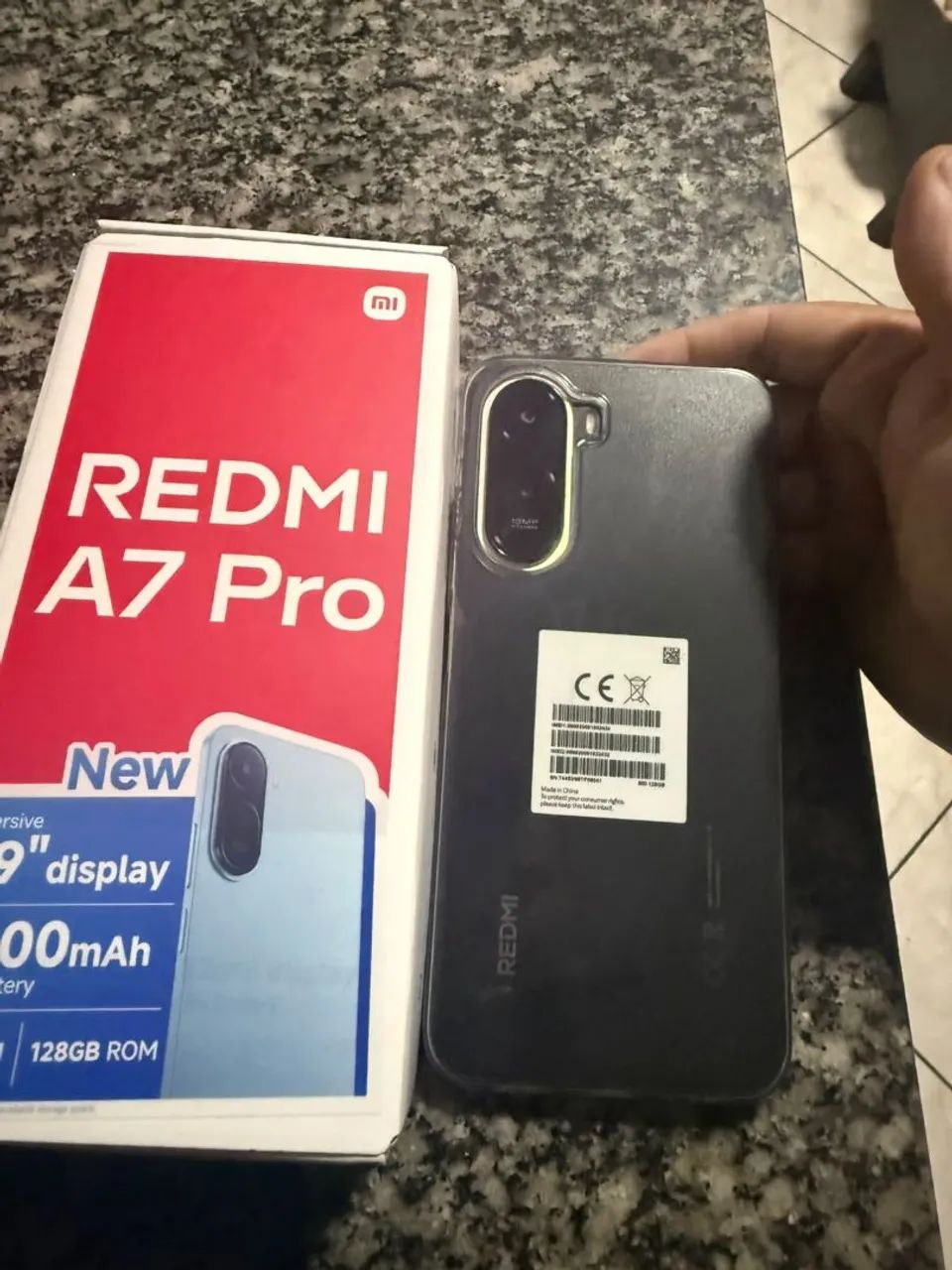 A7 pro celular redmi 128gb muito novo - Foto 2