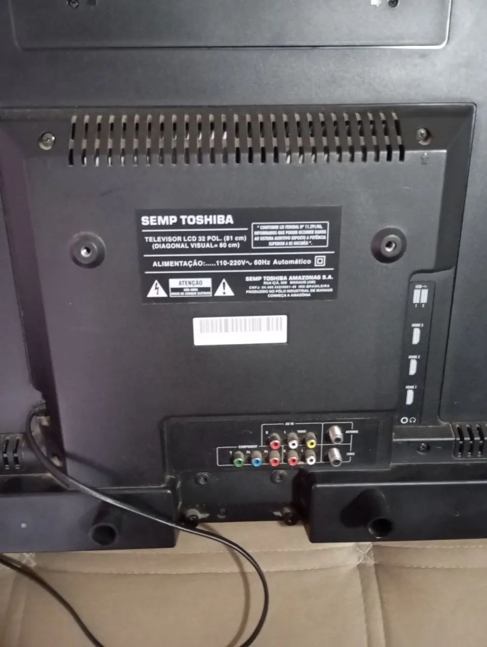Vendo TV 32 polegadas R$350,00 (funcionando perfeitamente)  - Foto 3