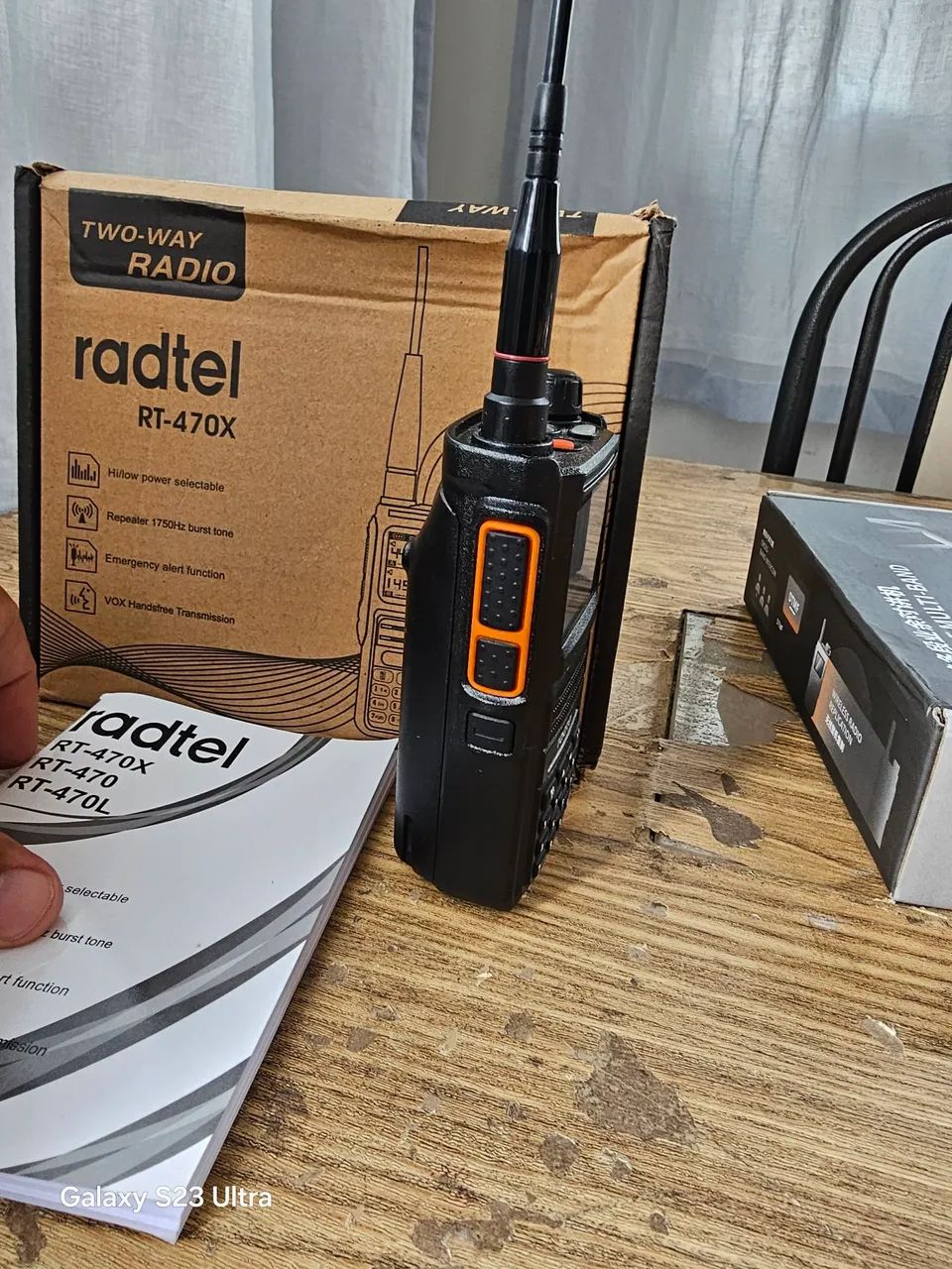 Rádio rt 470x uhf vhf fm am  - Foto 5