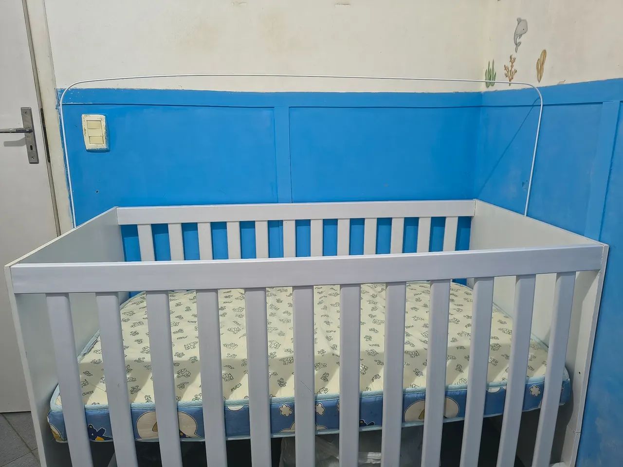BERÇO COM COLCHÃO ORTOBOM  - Foto 3