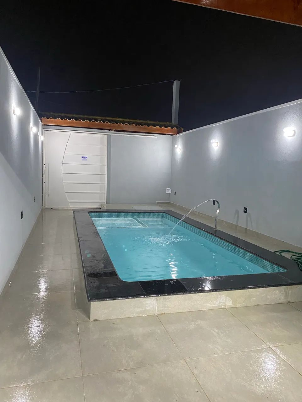 Salão com piscina  - Foto 5