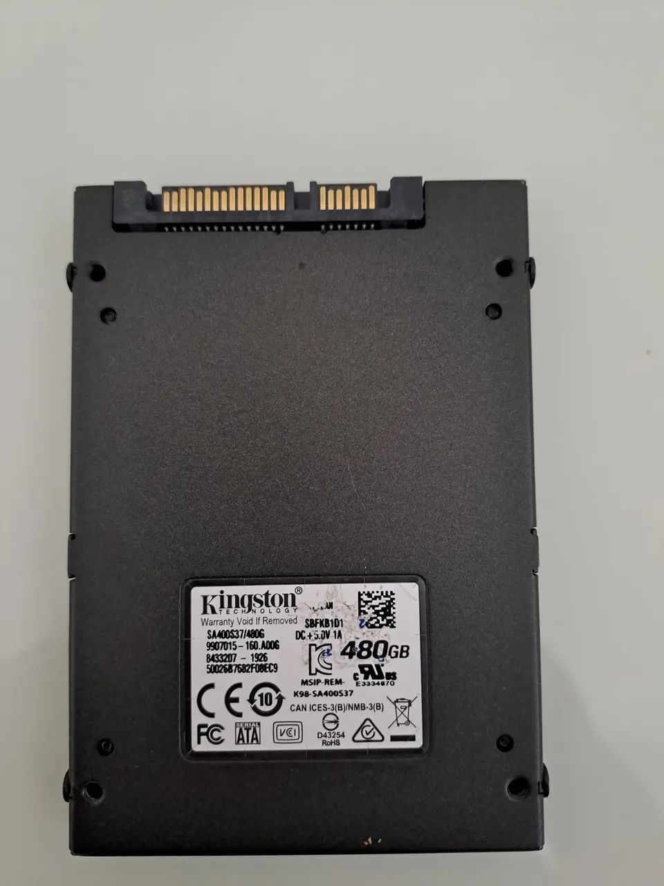 SSD Kingston 480gb  - Foto 2
