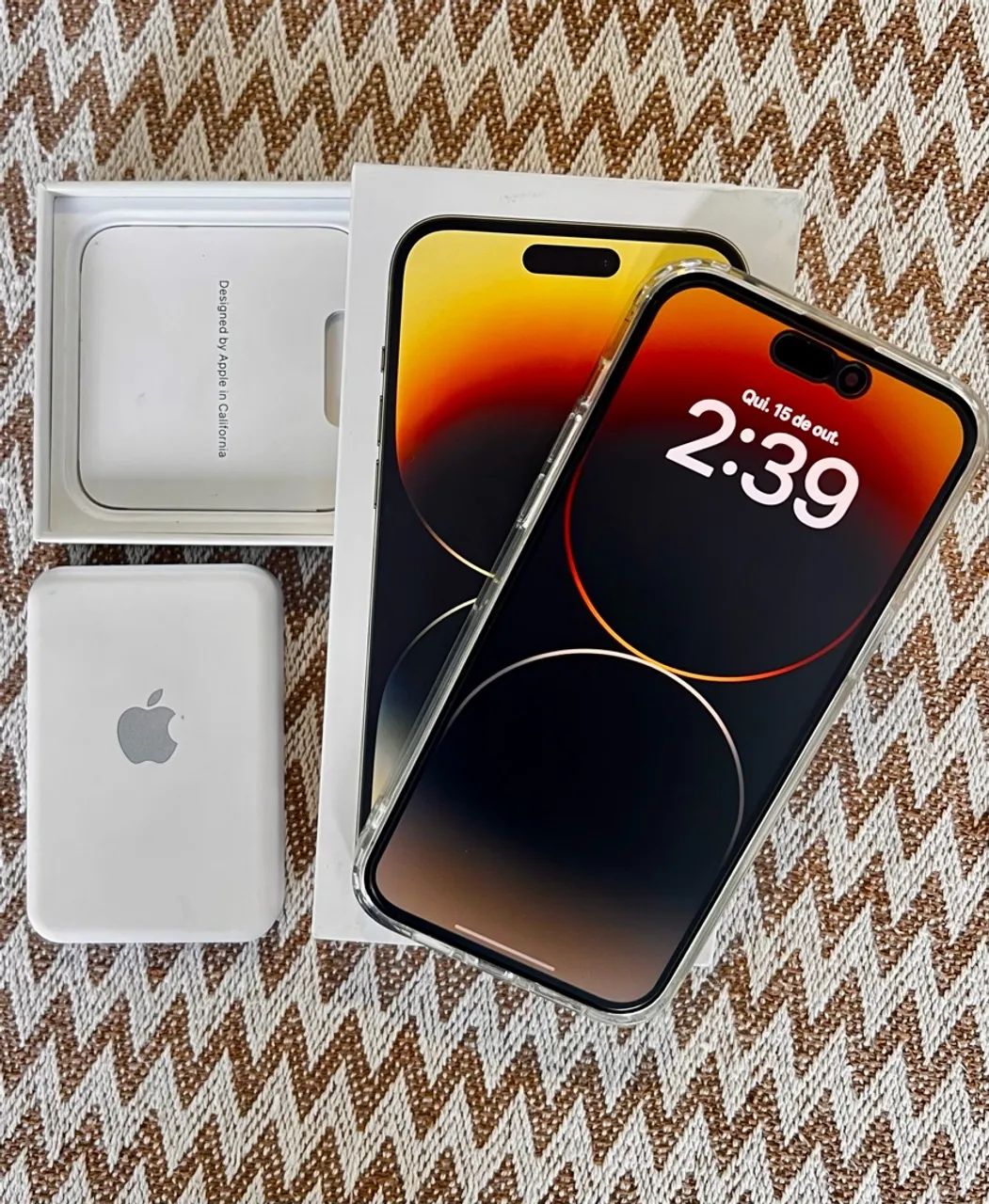 iPhone 14 Pro Max Gold Edition | 128Gb Extremamente Conservado! - Foto 2