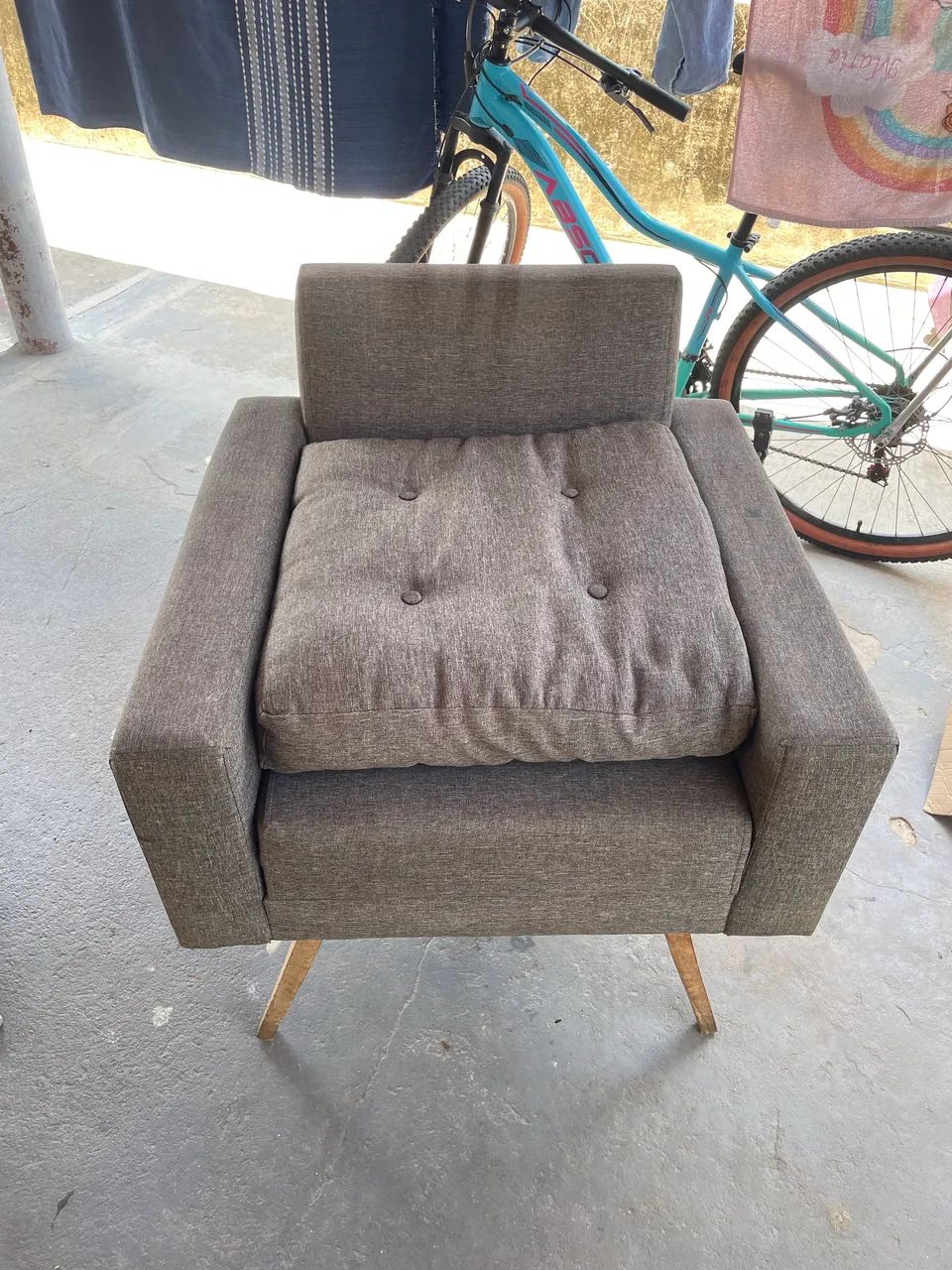 Poltrona de linho  - Foto 2