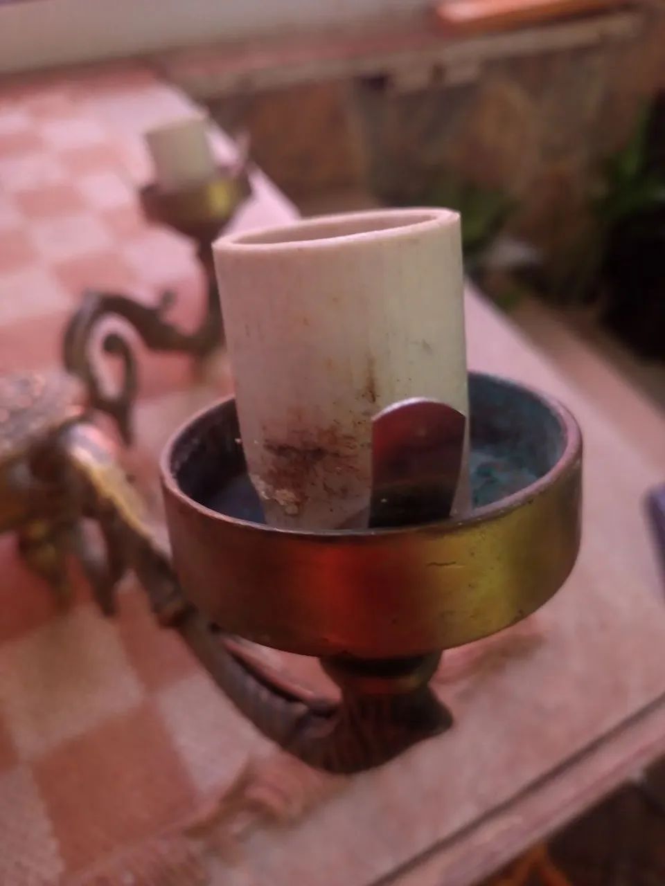 Lustre de bronze  - Foto 2