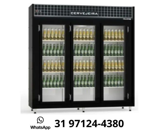 Cervejeira 3 Portas de Vidro Polo Frio 220v
