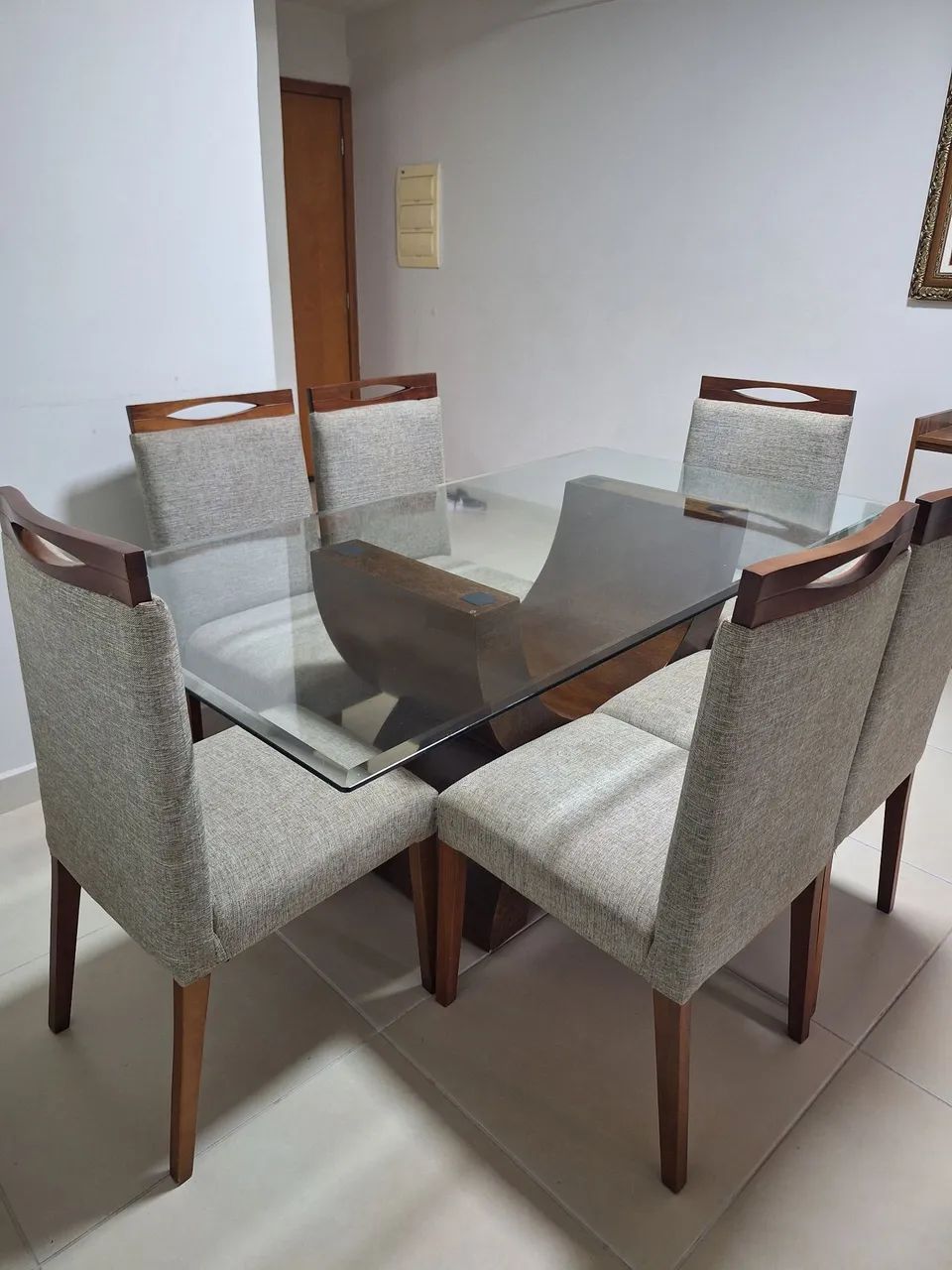 Mesa com 6 cadeiras - Foto 5