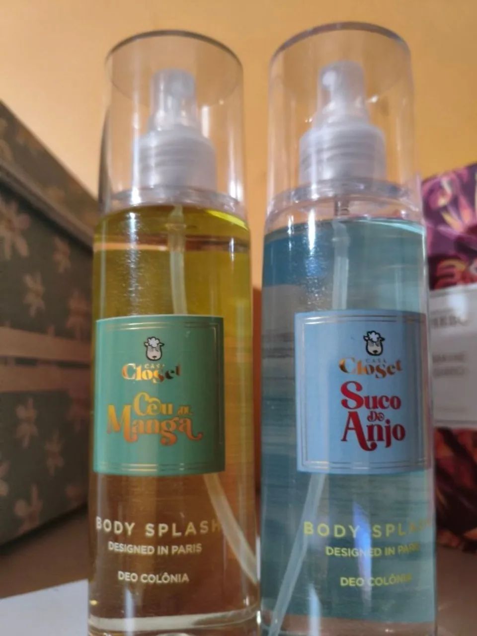 kit bodysplash casa closet céu de manga e suco de anjo