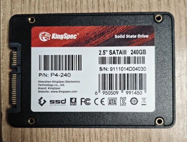 SSD KingSpec 240GB - Foto 2