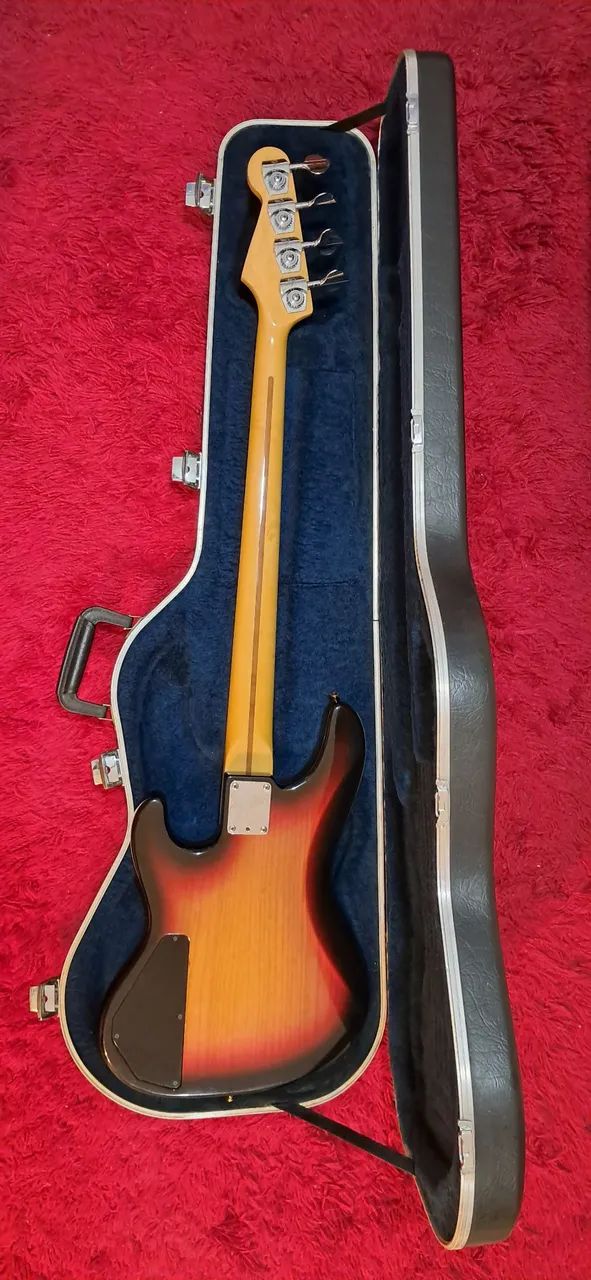 BAIXO FENDER - JAZZ BASS - USA 1993 - DELUXE PLUS - CASE ORIGINAL