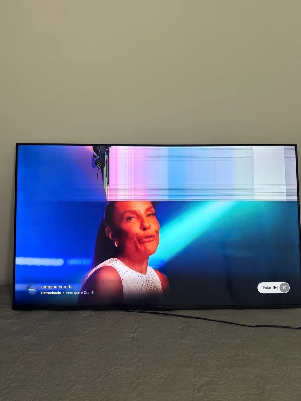 Smart tv 55? com defeito na tela - Foto 2