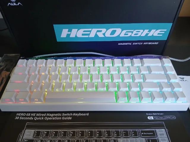 Teclado Magnético Aula Hero 68HE