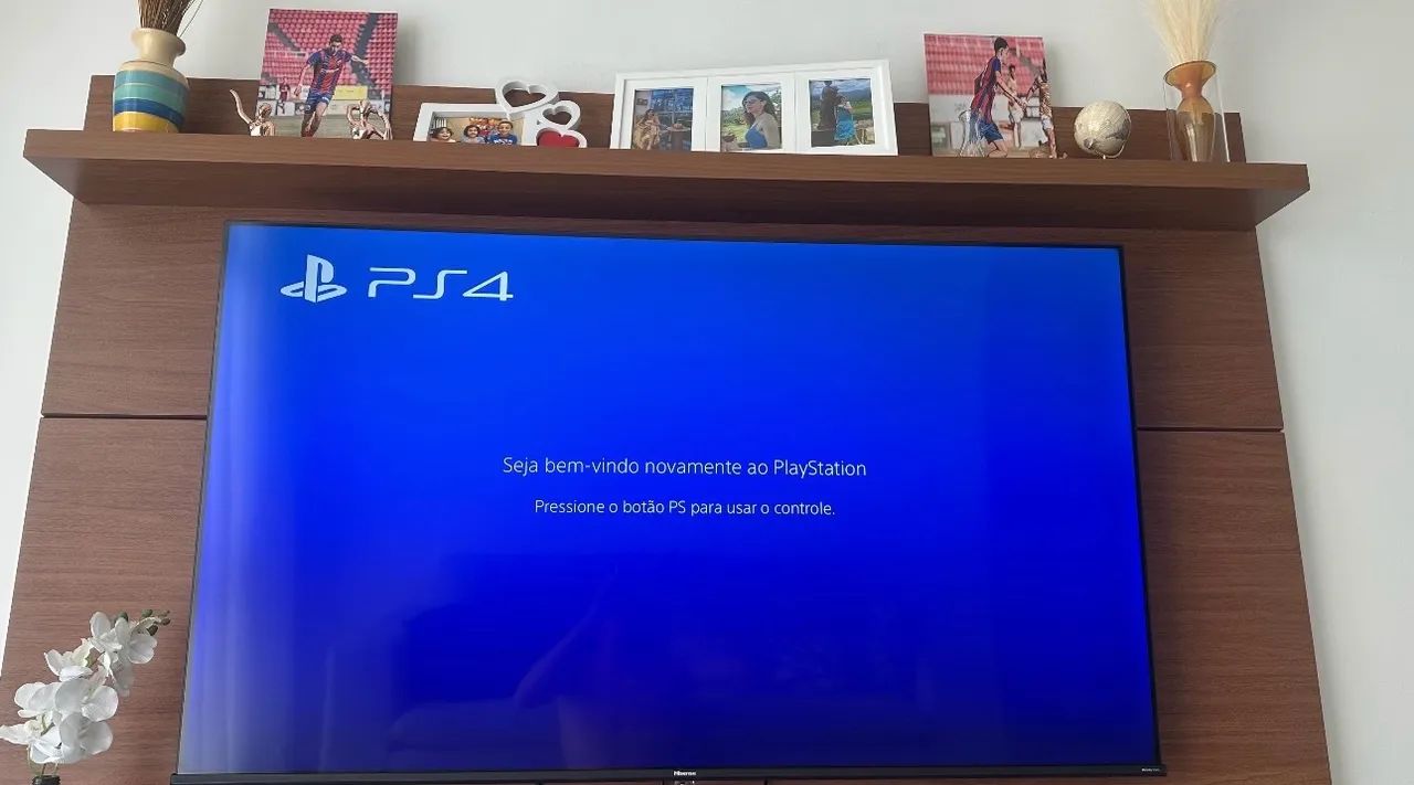 Playstation 4 slim 1 tb com 1 manet e caixa  - Foto 2