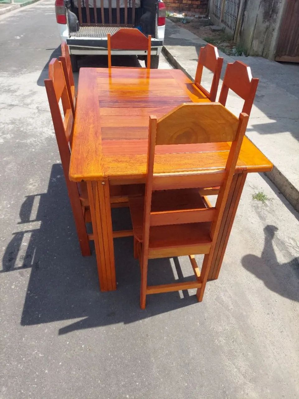 Mesa com 6 cadeiras / Último jogo em estoque! - Foto 4
