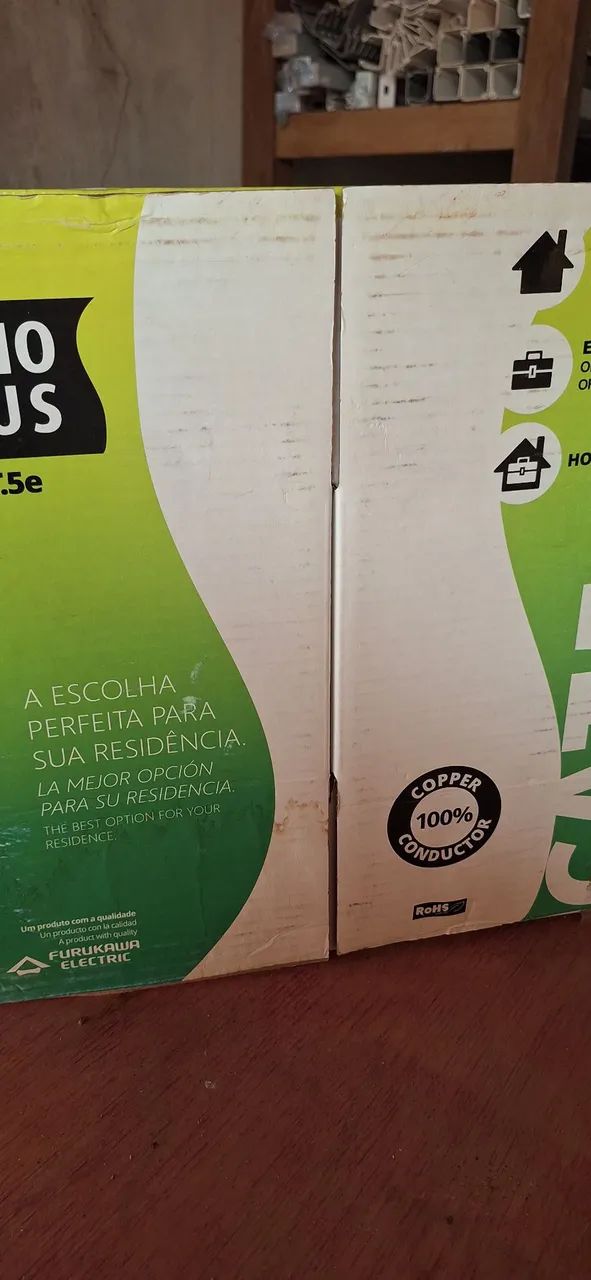 Cabo de rede cat5e 165m - Foto 4