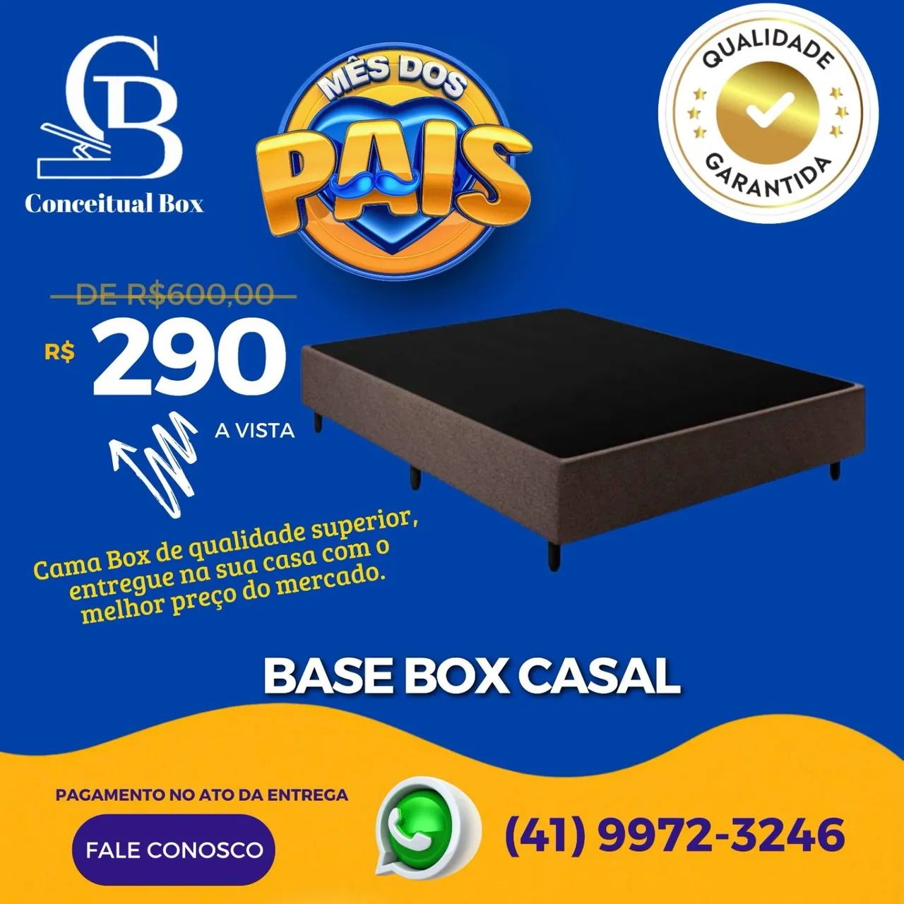 BASE BOX CASAL SIPLES 