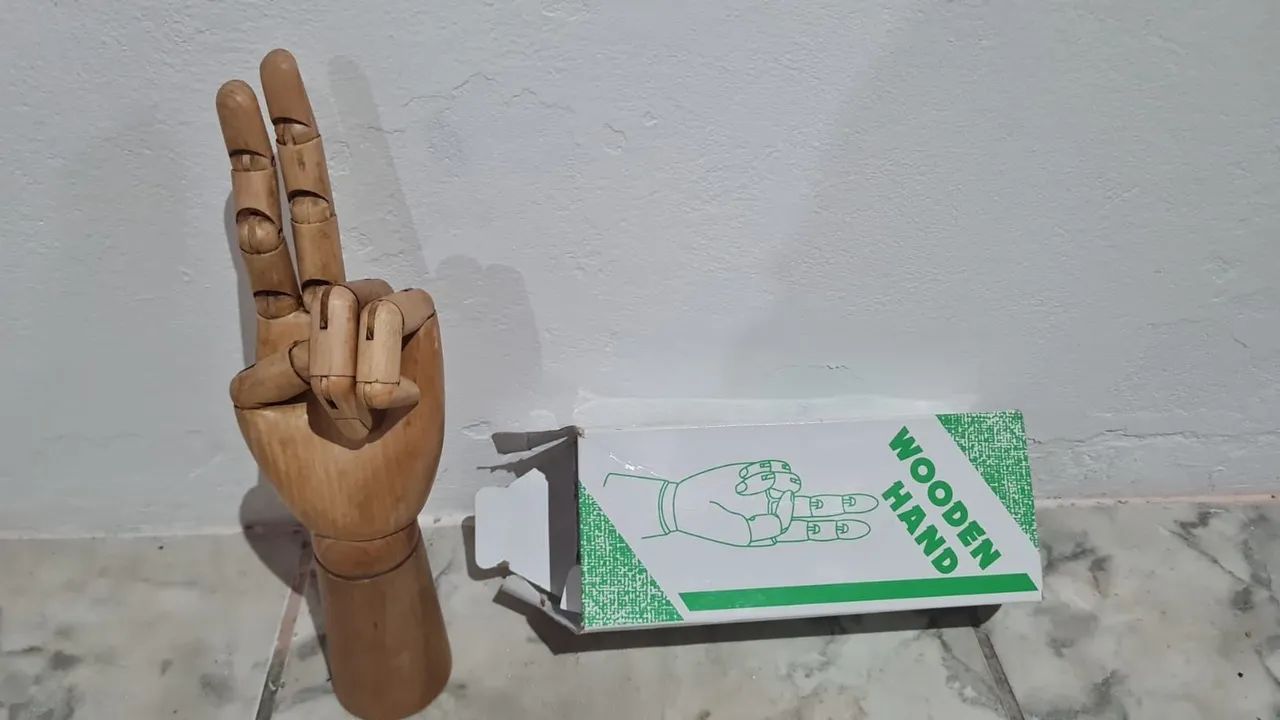 MÃO WOODEN HAND