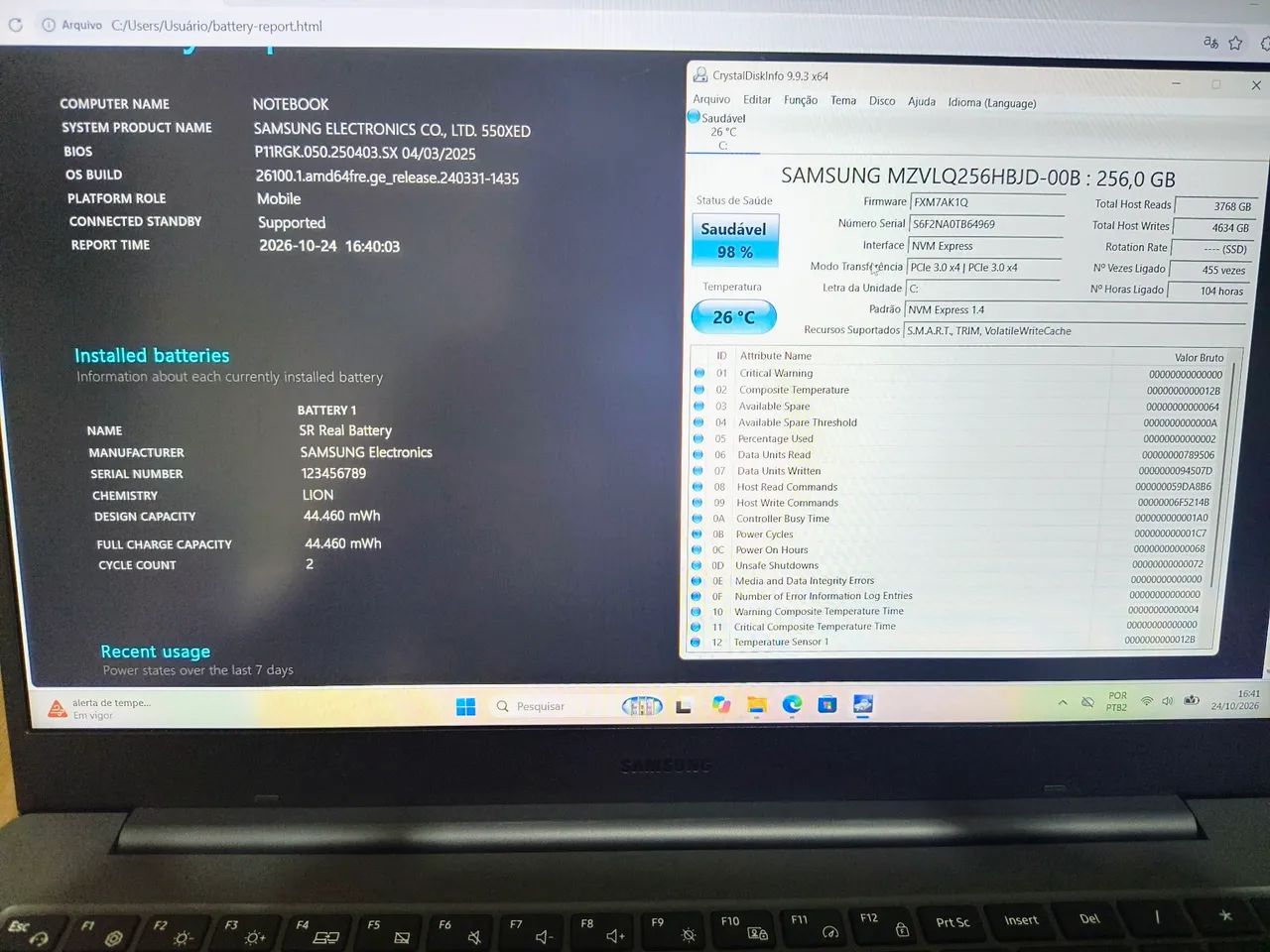 Notebook Samsung Galaxy Book - Intel i5 (12ª geração) com SSD - Foto 5