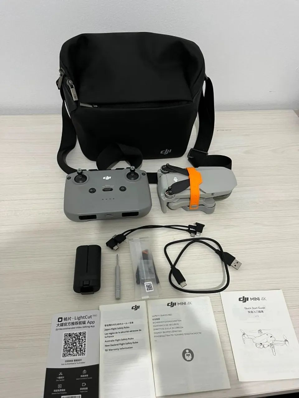 Drone DJI Mini 4K Impecável + Bolsa + Bateria Reserva (Com Caixa) - Foto 5