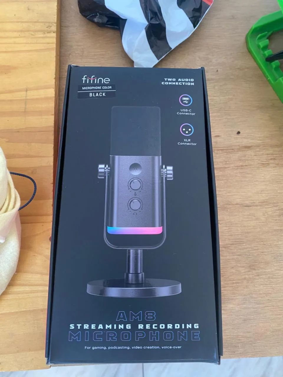 Microfone fifine AM8 streaming recording