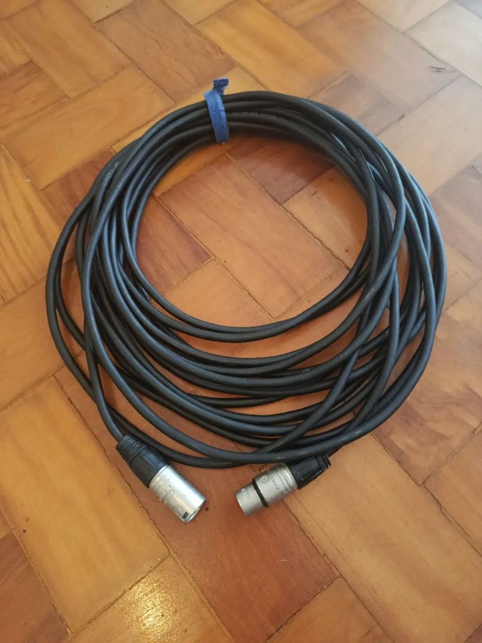 Cabos XLR Profissionais, Lote com 5 cabos - Foto 3