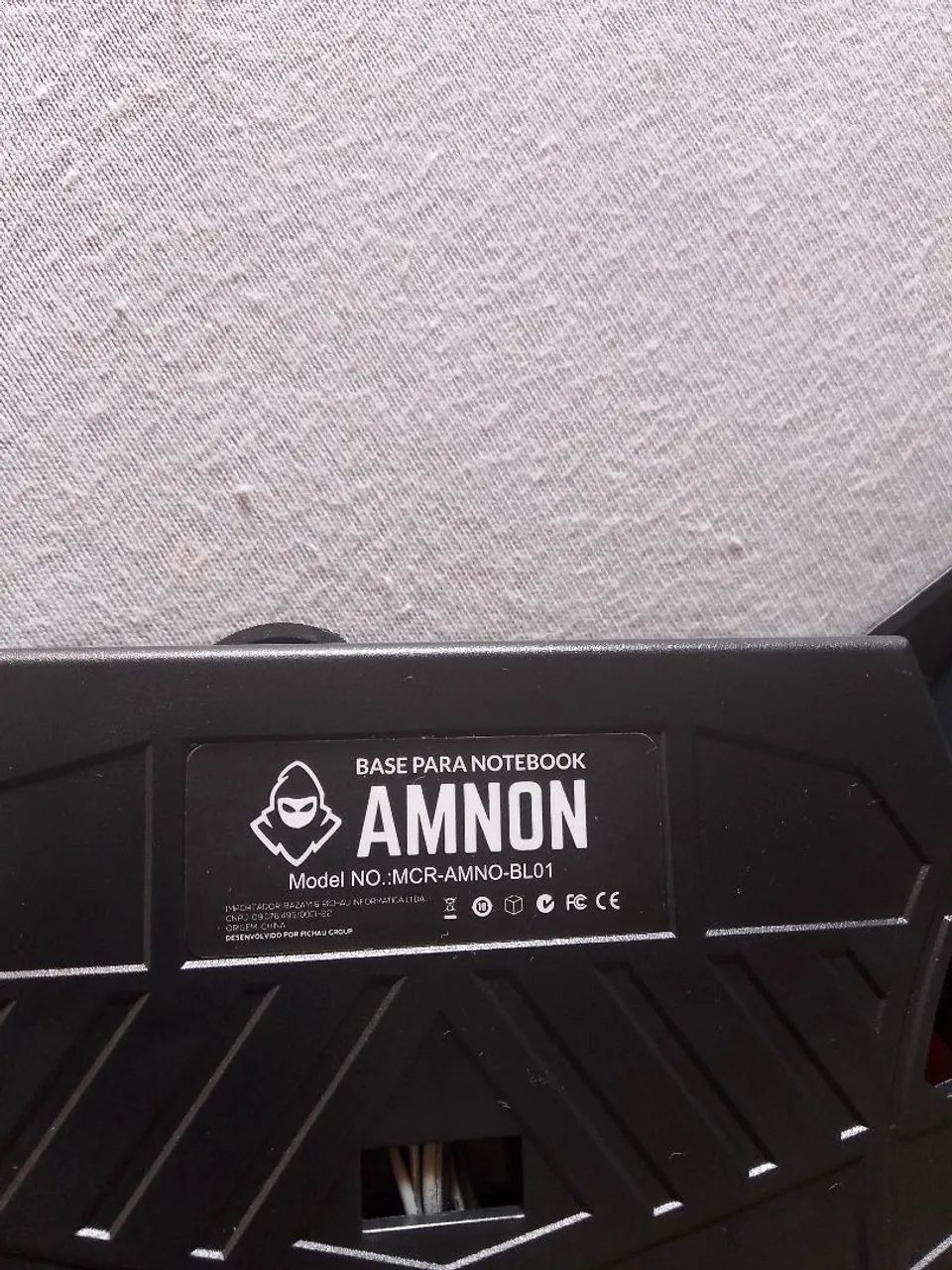 Base Refrigerada Gamer AMMON para Notebook 4 Coolers - Foto 3