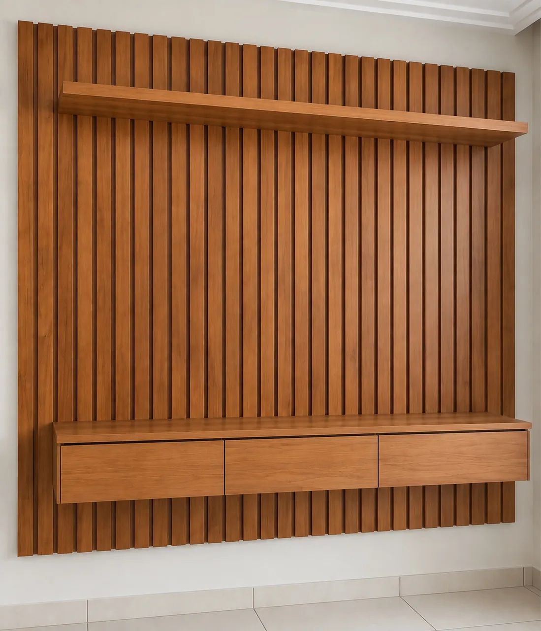 Painel Ripado para TV - Foto 2