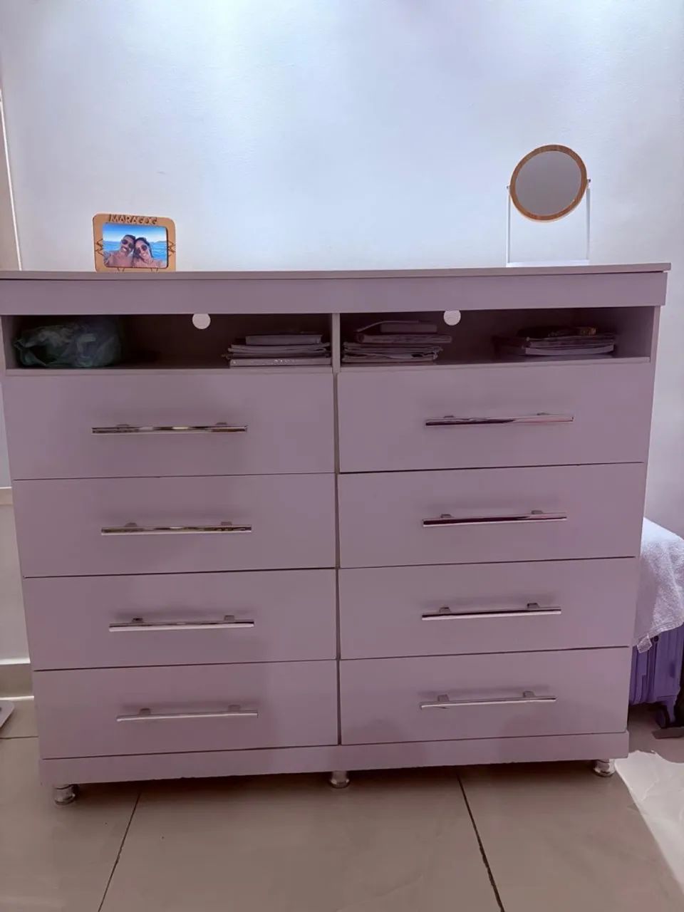 Vendo 1 cômoda e 1 mesa de escritório  - Foto 3