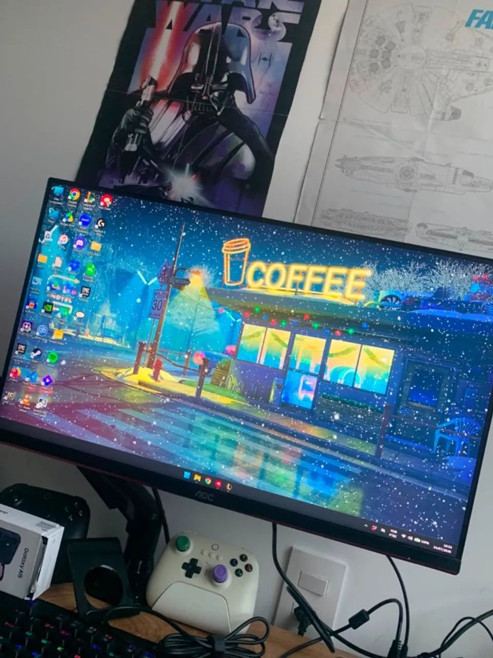 Monitor AOC 144hz 27''