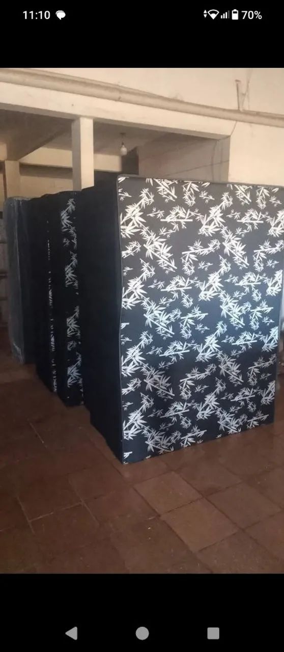 Cama box casal J2 com 2 centímetros de espuma  - Foto 4