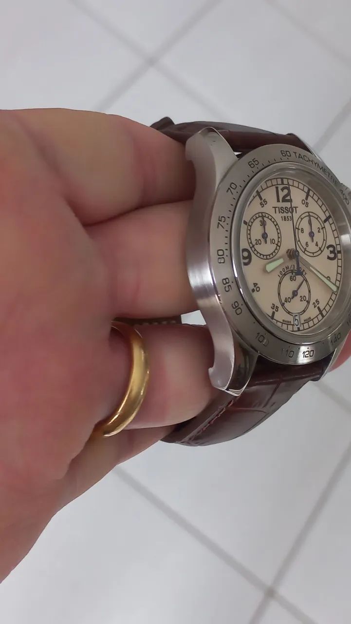 RELÓGIO TISSOT (V8) *MOSTRADOR MARFIM*   - Foto 3