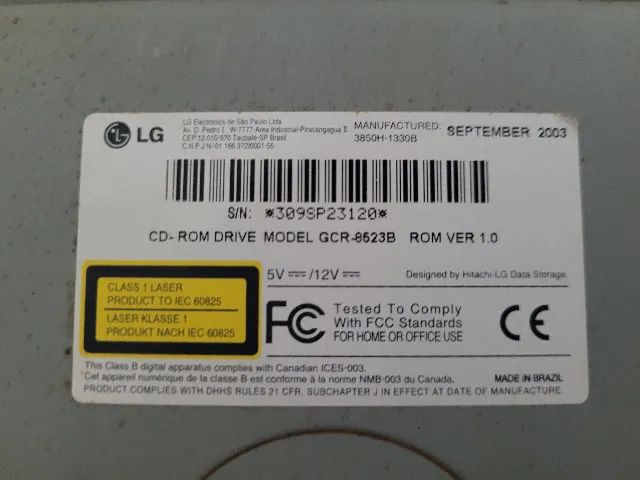 Leitoras e Gravadoras de CD/DVD Desktop (Samsung, LG, BenQ) - Retrô - Foto 4