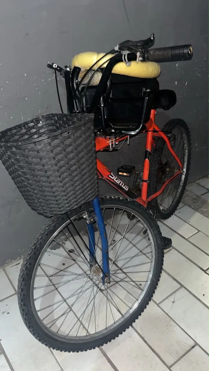 Bicicleta aro 26 com garfo quebrado - Foto 2